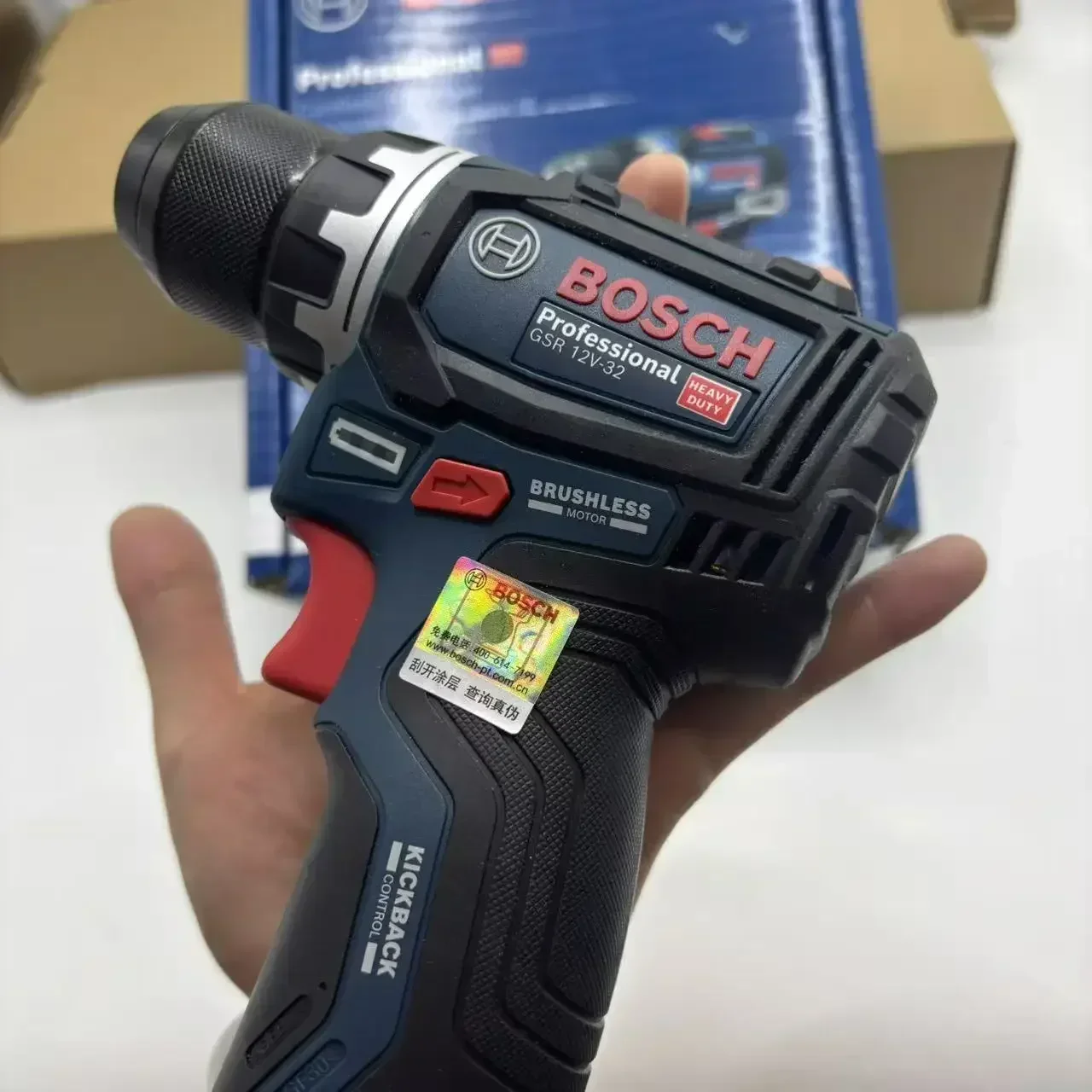 Power Tools Professional - บ๊อช โปรเฟสชันแนล GSR 12V-32 สว่านไร้สายแบบไร้แปรงถ่าน แรงบิด