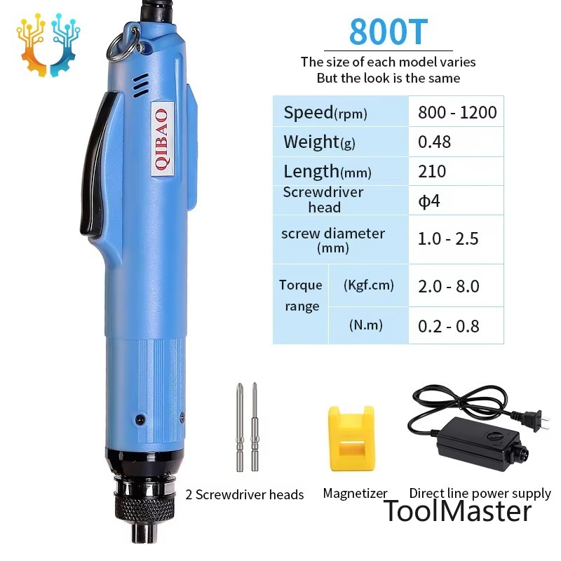Power Tools In Electrical - 【2026】800T ไขควงไฟฟ้าอัตโนมัติ สว่านมือ เครื่องมือไฟฟ้า ไขควงไฟฟ้า ความแม่นยำระดับอุตสาหกรรม