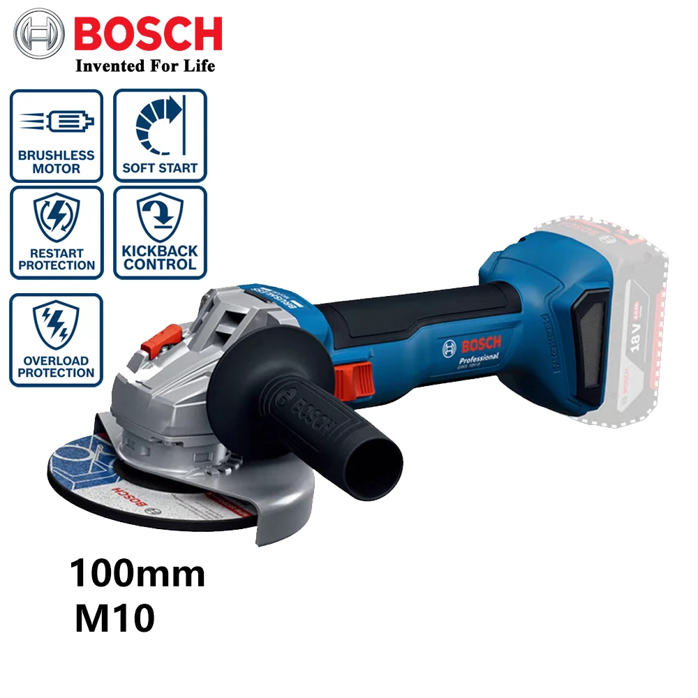 Power Tools Professional - บ๊อช GWS 18V-8 Professional เครื่องเจียรไร้สาย 18V