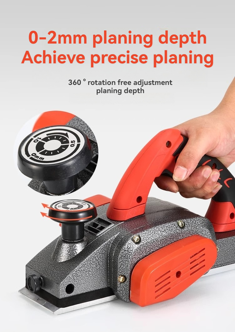 เครื่องไสไม้ไฟฟ้าแบบมือถือ เคร - Planer Handheld Electric บทวิจารณ์และราคา