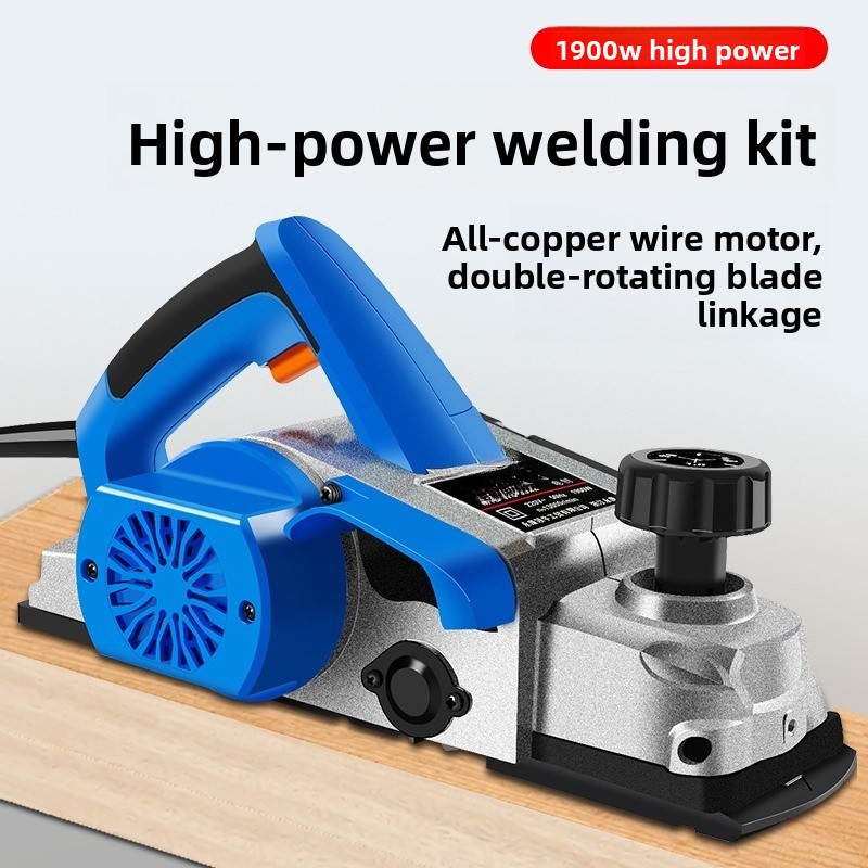 90 °   เครื่องไสไม้ไฟฟ้าแบบพกพ - Planer Handheld Electric บทวิจารณ์และราคา