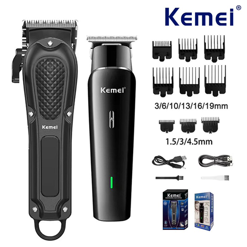 ชุดเครื่องตัดผมไฟฟ้า Kemei แบบ - Power Xchange Tools บทวิจารณ์และราคา