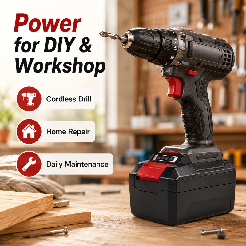 แบตเตอรี่ลิเธียมไอออน 18V 5.0A - Power Xchange Tools บทวิจารณ์และราคา