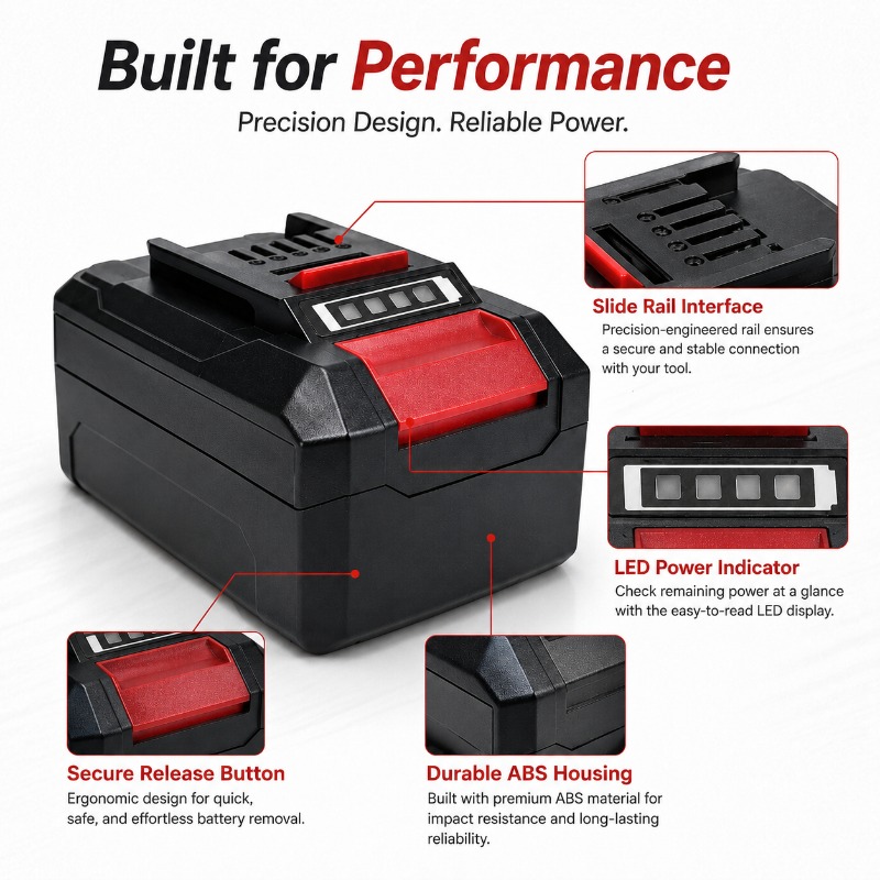 แบตเตอรี่ลิเธียมไอออน 18V 5.0A - Power Xchange Tools บทวิจารณ์และราคา