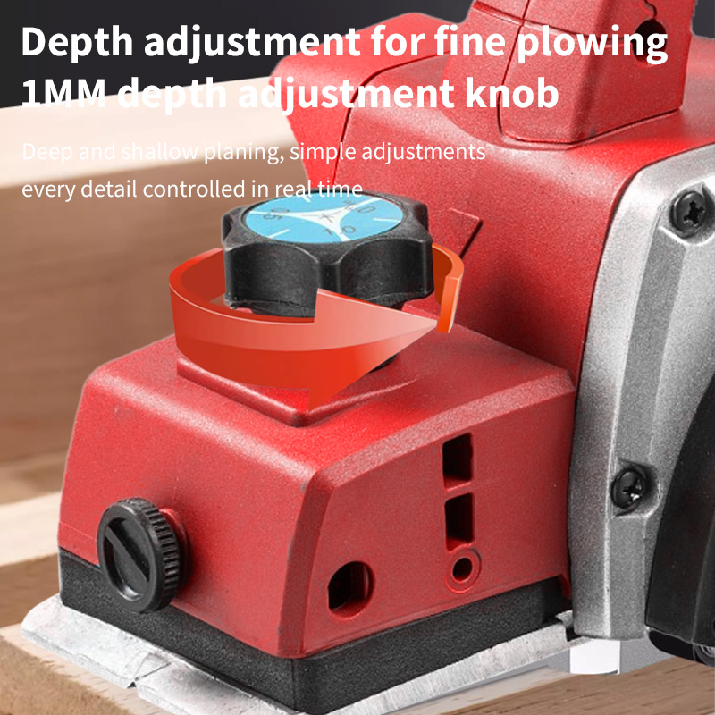 เครื่องไสไม้ไฟฟ้าไร้สายแบบมือถ - Planer Handheld Electric บทวิจารณ์และราคา