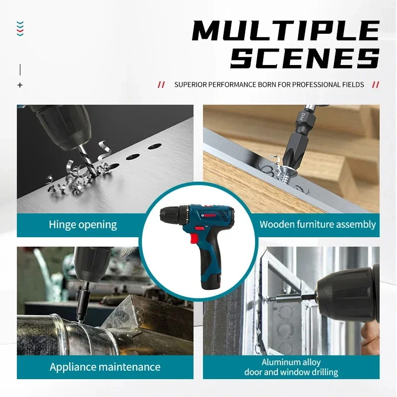 สว่านไฟฟ้าไร้สาย Bosch Profess - Power Tools Professional บทวิจารณ์และราคา